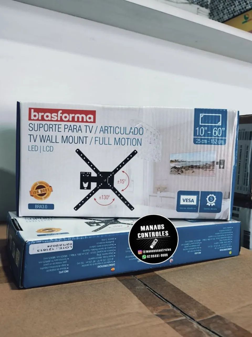 Suporte para Tv Articulado Brasforma Bra 3.0