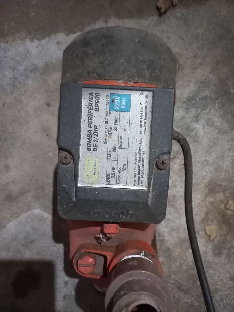 Vendo bomba d64629338040066120