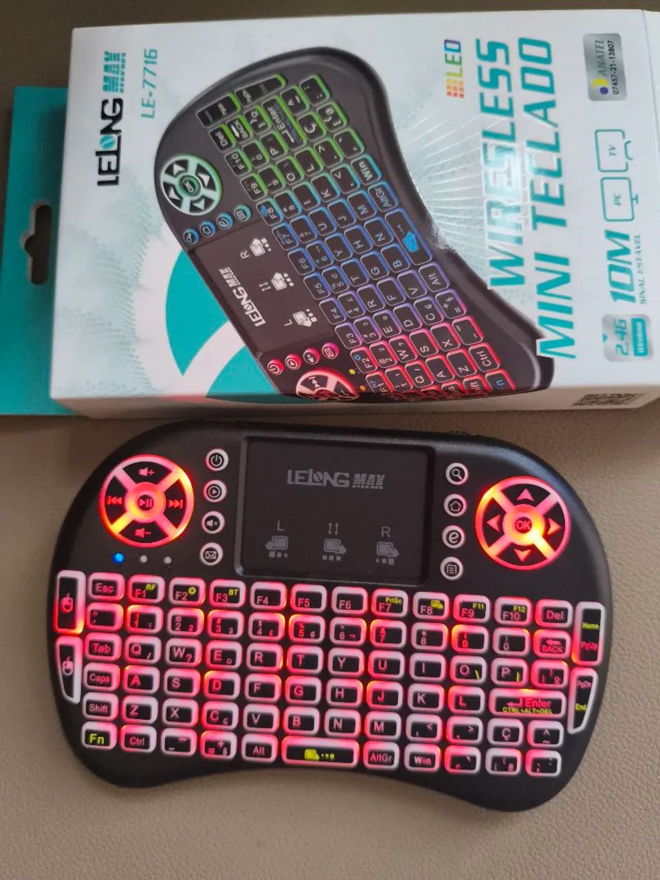 Mini teclado wireless para TV PC - Foto 3