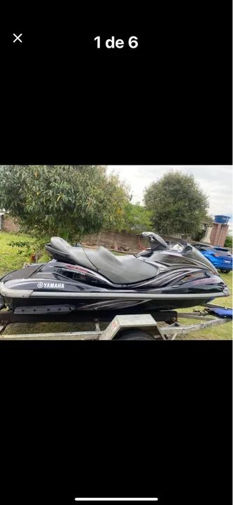 Jet ski Yamaha FX cruyser 1100 160 cv ano 2006 super inteiro  - Foto 6
