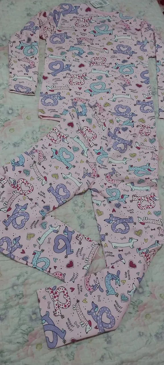 Pijama Brandili Tam 10 NOVO Quentinho Lindo - Foto 3