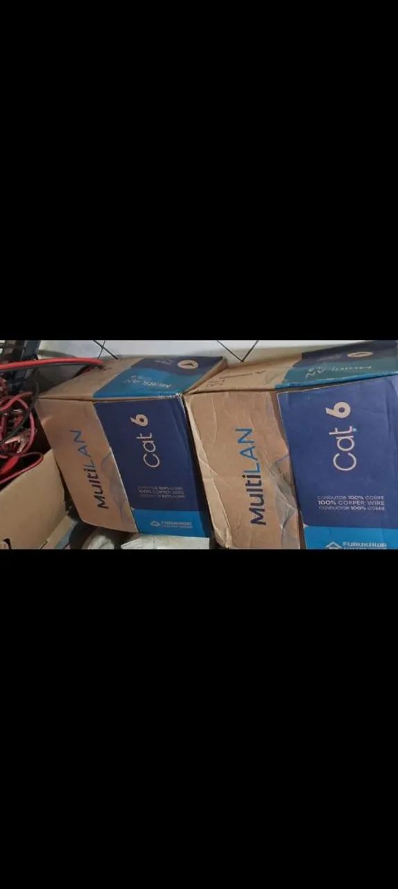 Caixa de cabo UTP Cat6 