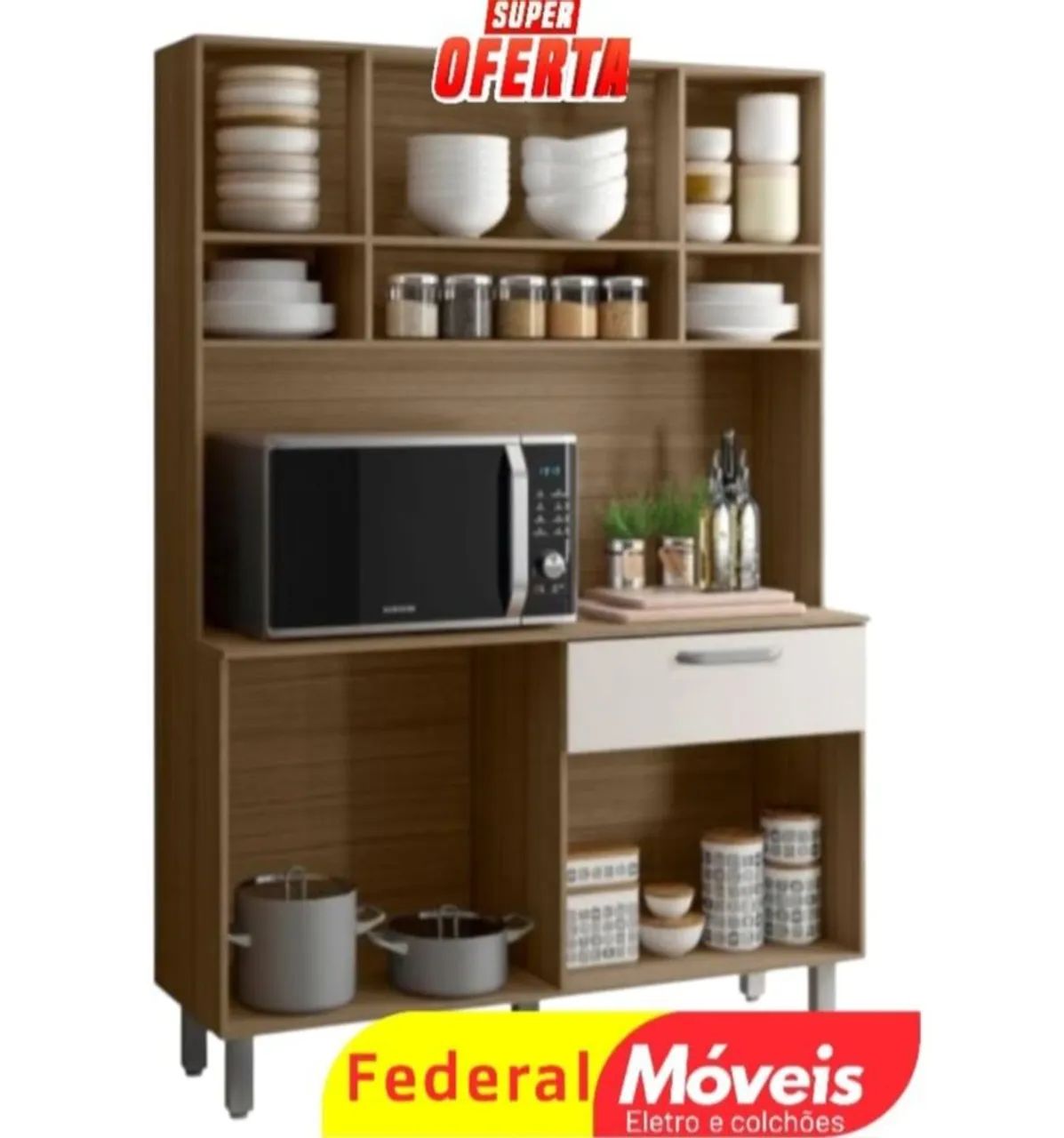 Armário para Cozinha 1,20cm - Novo, Prático e Elegante! - Foto 2