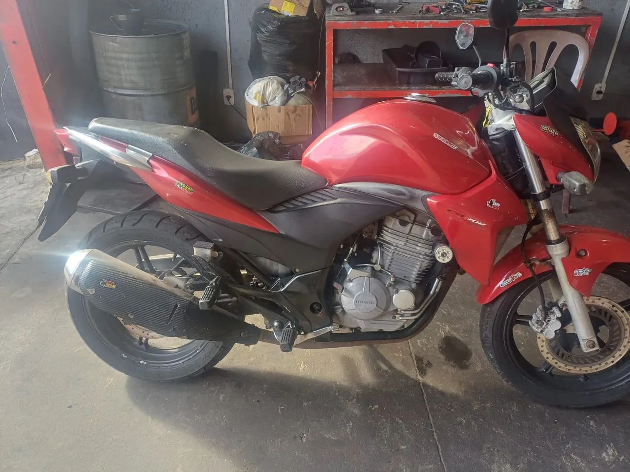 Cb300 vermelha