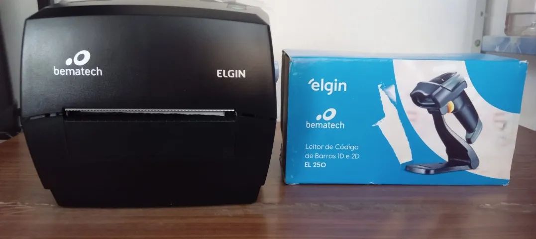 Impressora de etiquetas+leitor de codigo de barras  - Foto 3