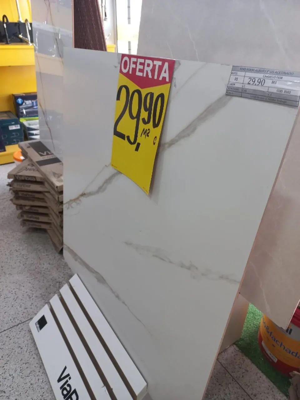 Piso 90x90 Albury Plus Carmelo fior - Foto 3
