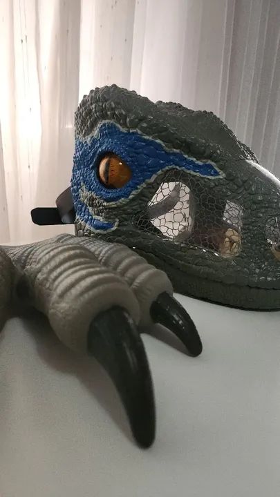 Máscara Jurassic World Dominion + Máscara  - Foto 3