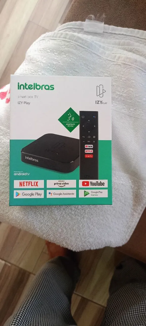 Smart Box TV Intelbras IZY Play Android TV
