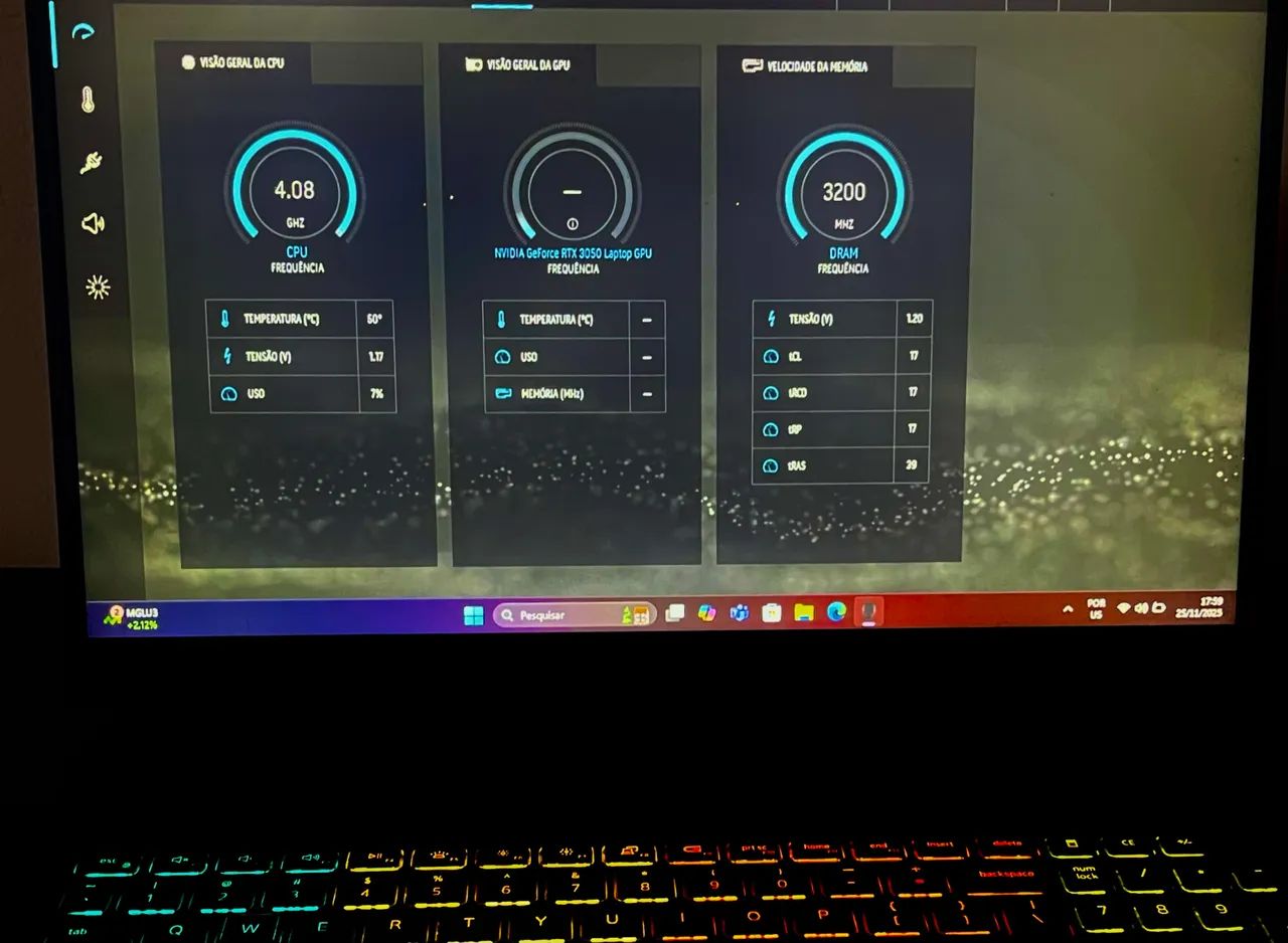  Dell G15 Gamer Ryzen 5 + RTX 3050 + Mochila Dell Gaming 17 - Foto 5