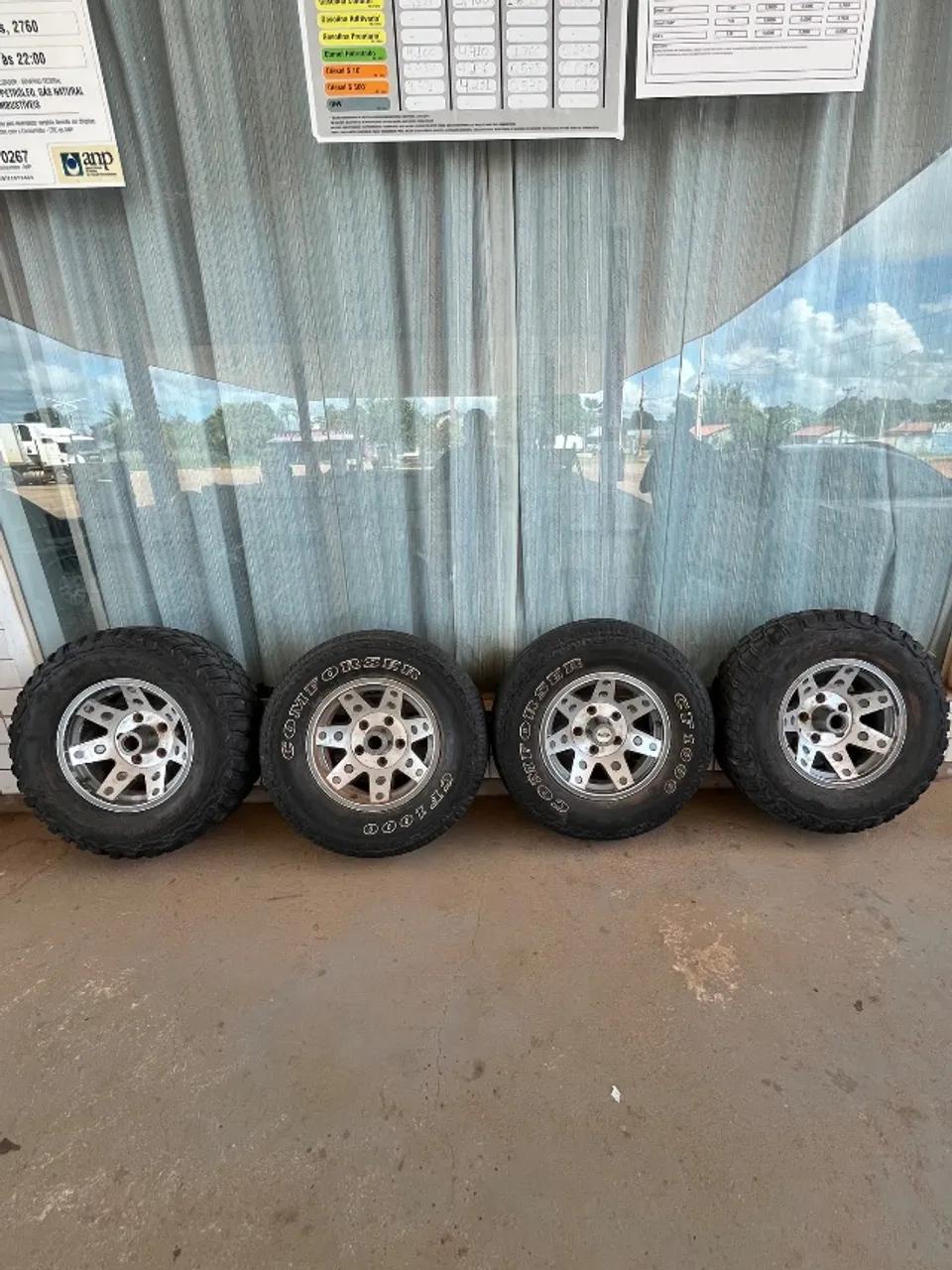 Rodas da F1000 aro 15