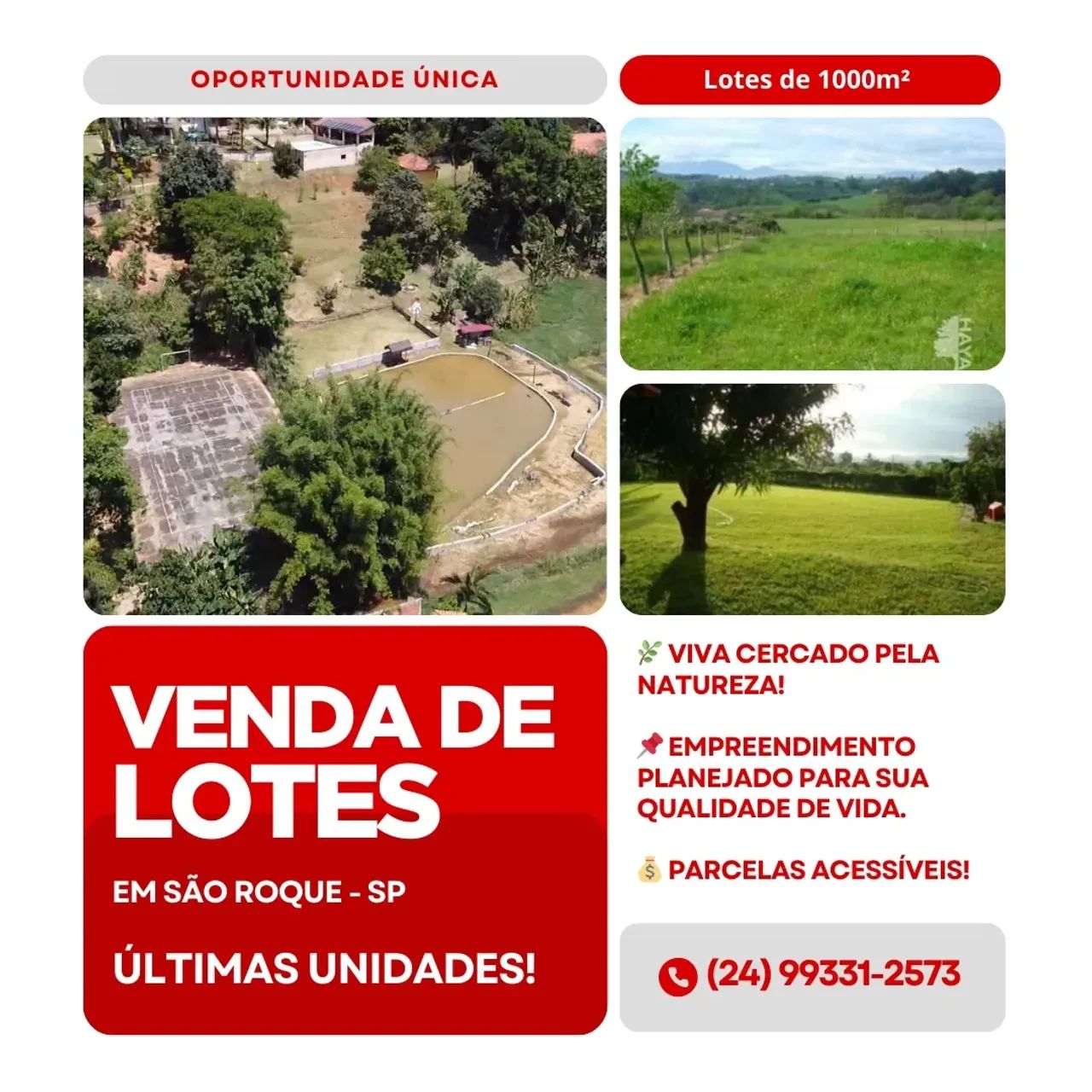 Terreno de 1000m² em São Roque  Seu Refúgio na Natureza com Estrutura Completa!