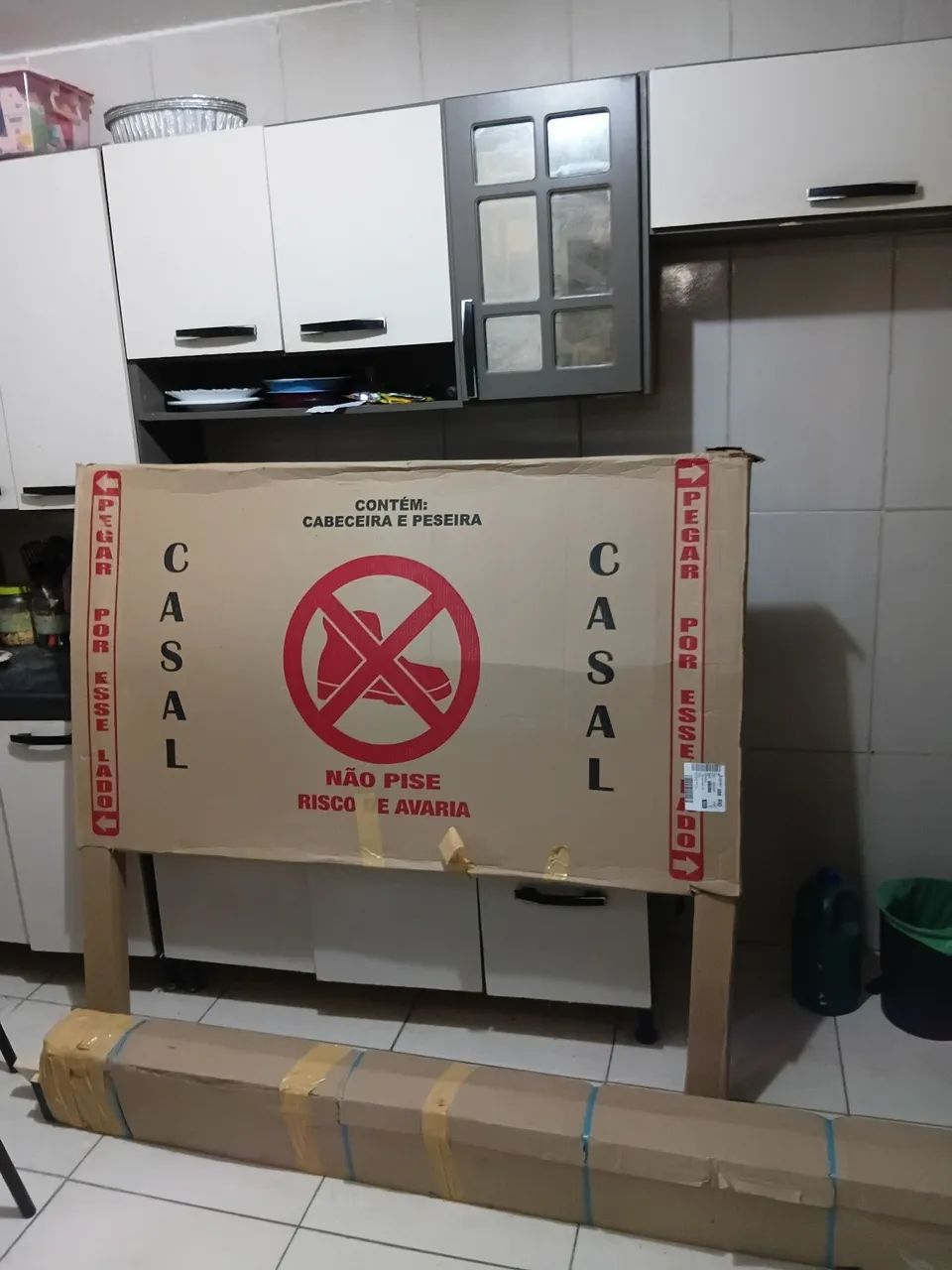 Cama de casal nova na caixa - Foto 2