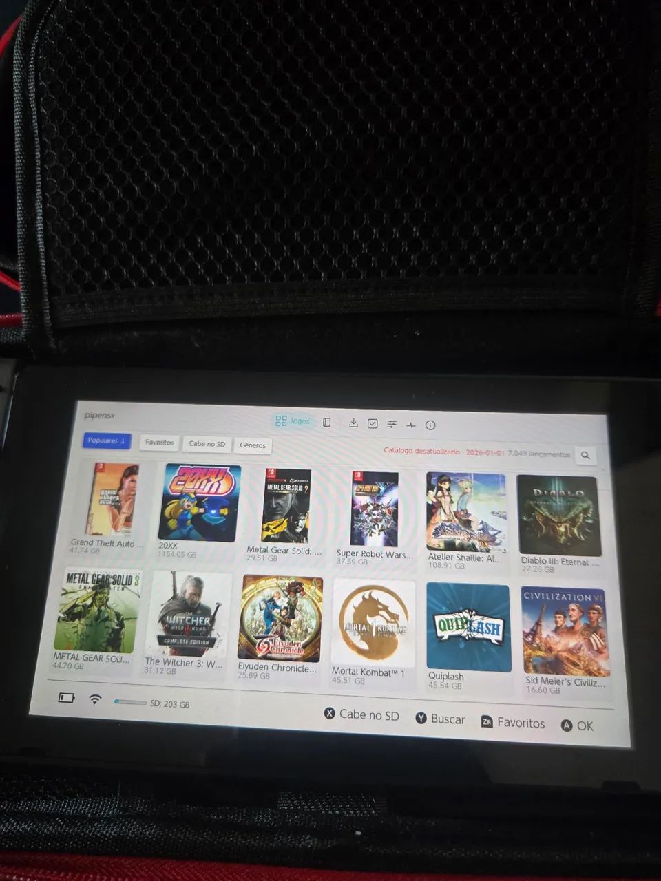 Nintendo switch V2 Dês.blo.keado - Foto 3