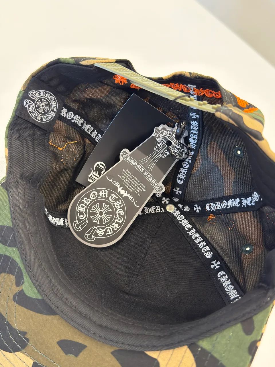 Boné Chrome Hearts Hollywood trucker hat  - Foto 5