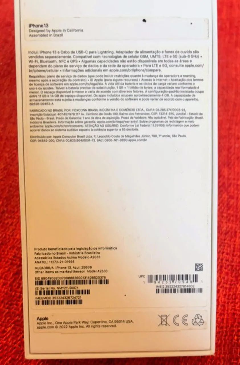 iPhone 13, Azul 256g - Foto 5