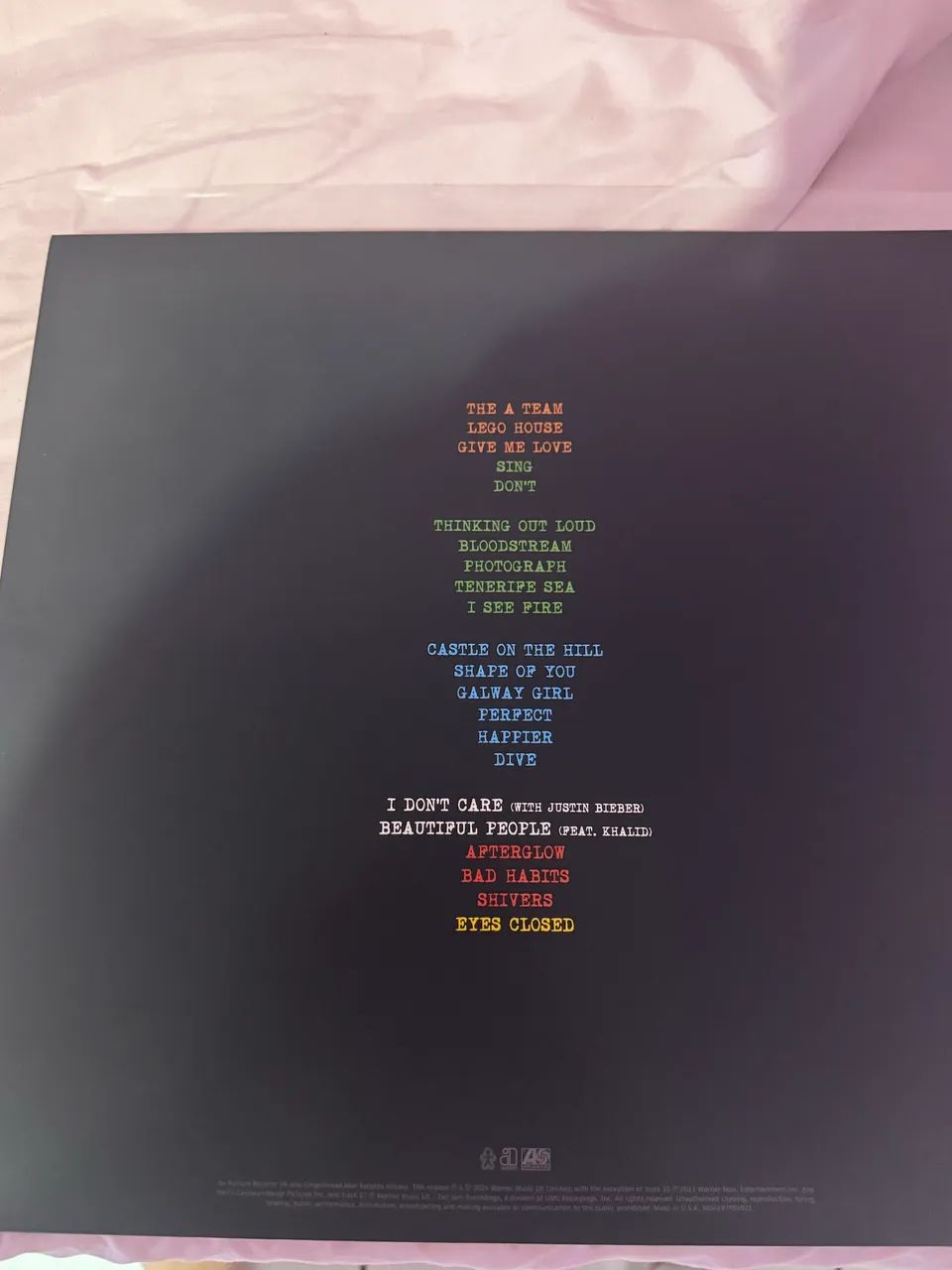 Vinil duplo Ed. Sheeran - Foto 2