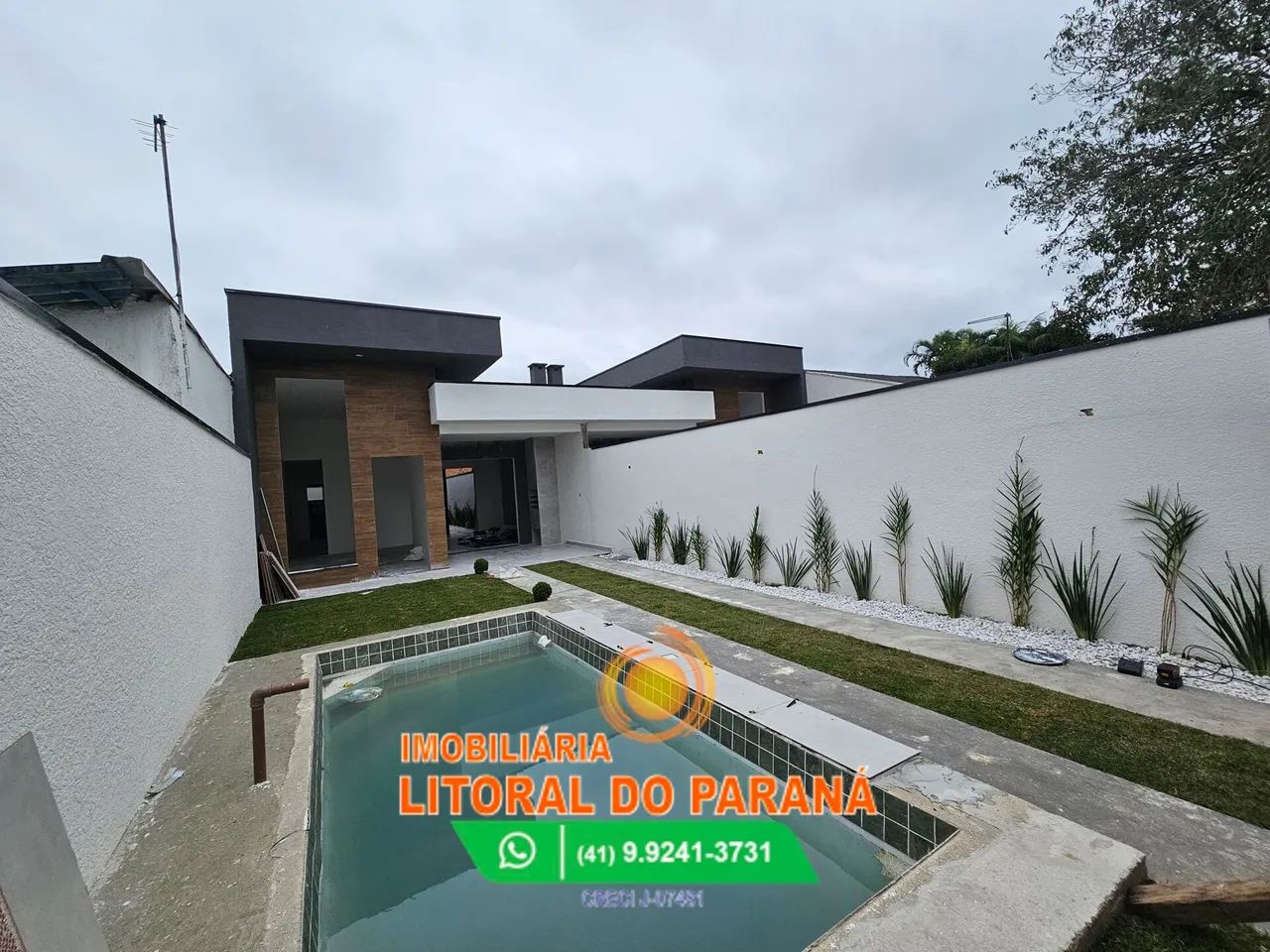 Casa Nova 3 Quartos - Piscina - Matinhos - Foto 2