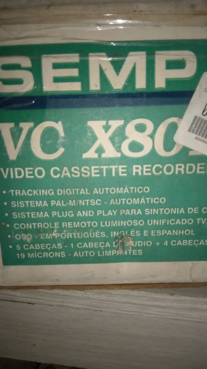 Vídeo Cassete Semp 5 cabeças - Foto 2