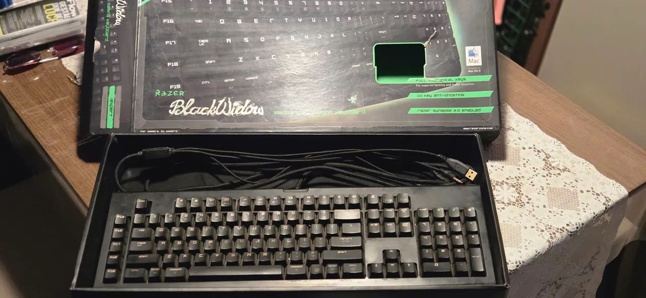 kit Razer teclado e fone - Foto 2