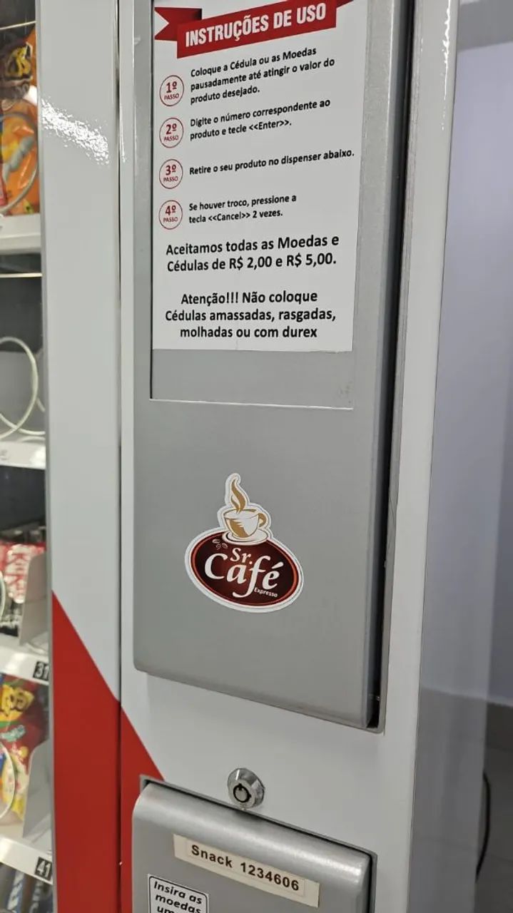 Máquina de Vendas Automática de Snacks - Completa - R$ 5.900 vending machine  - Foto 4