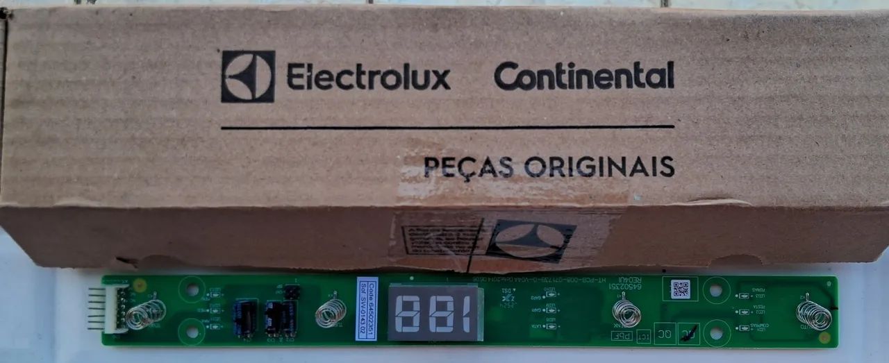Geladeira Electrolux Placa Interface Df50 Original 