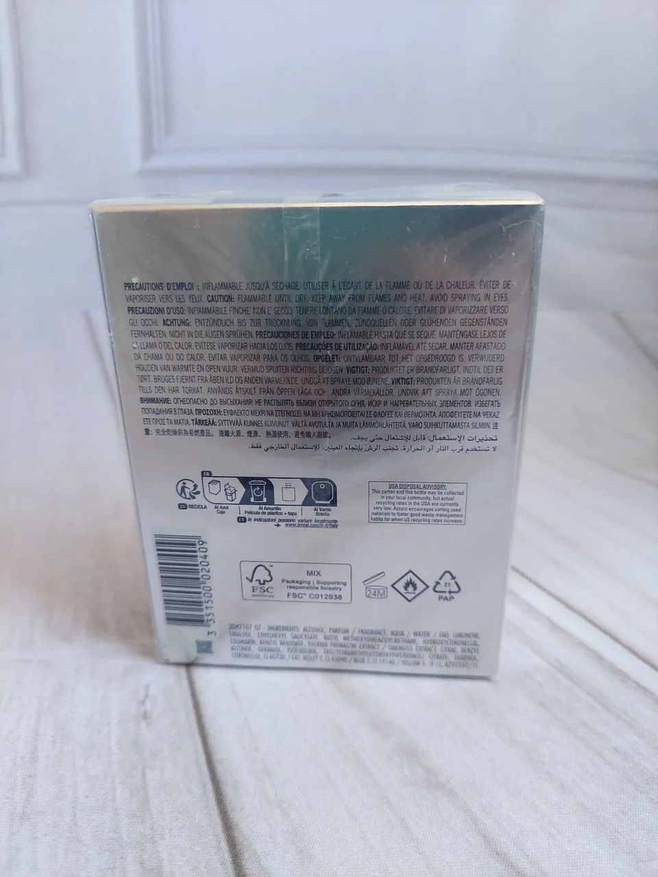 Perfume Azzaro Chrome 100ml - novo, original e lacrado - Foto 2