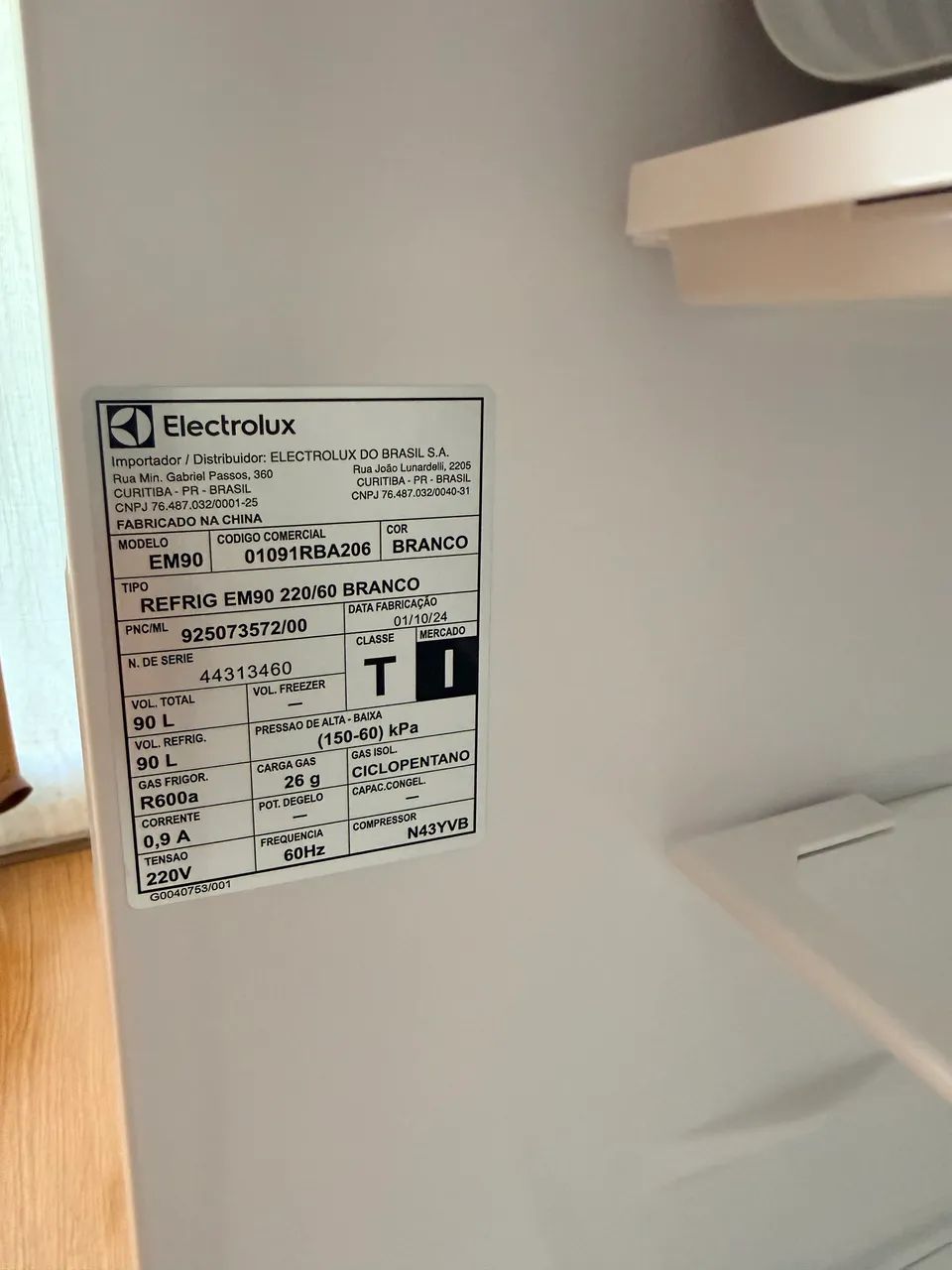 Frigobar Electrolux 90L - Foto 4