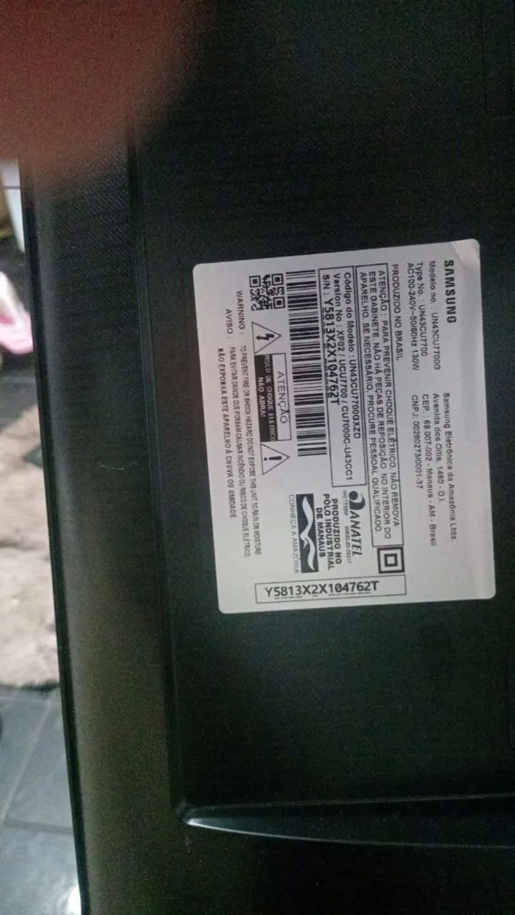 Tv samsung 43' cristal uhd - Foto 2