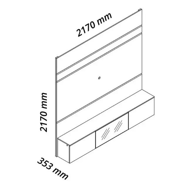 HOME TV 85´´ POLEGADAS (DIVIDIMOS EM ATÉ 10X SEM JUROS) - Foto 2