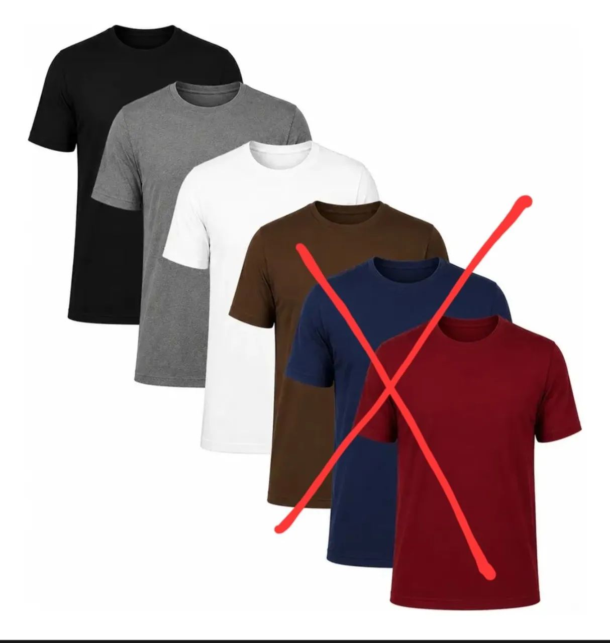 Camisetas tam P, M e G - Preto, cinza e branco - Foto 3