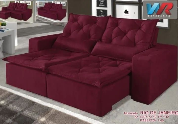 Sofá Retrátil  - PROMOÇÃO IMPERDÍVEL - Foto 4