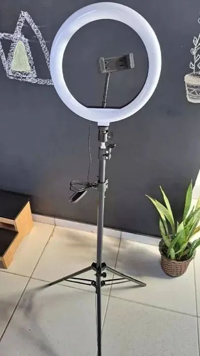 Ring light de 10 polegadas c Tripé 