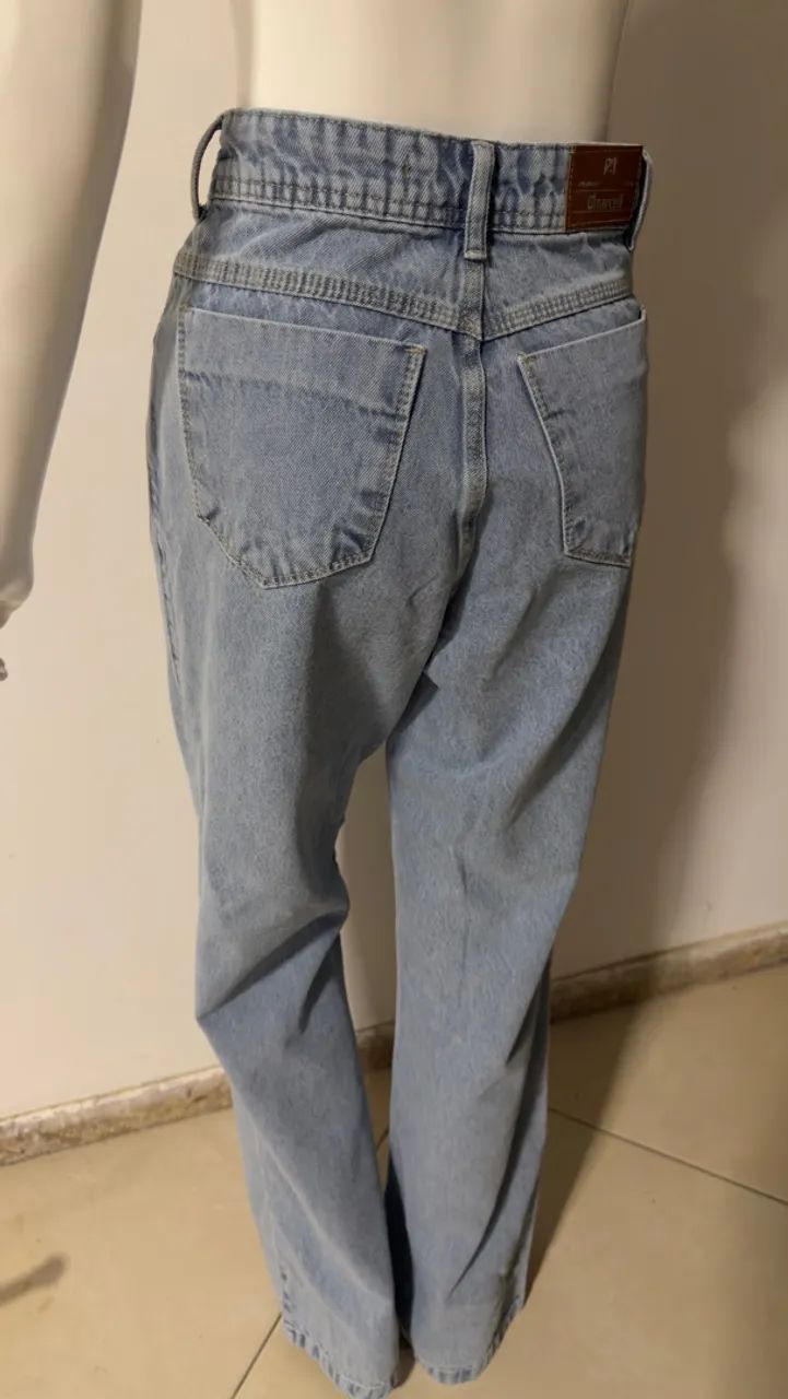 Calça feminina wide leg 36 - Foto 2