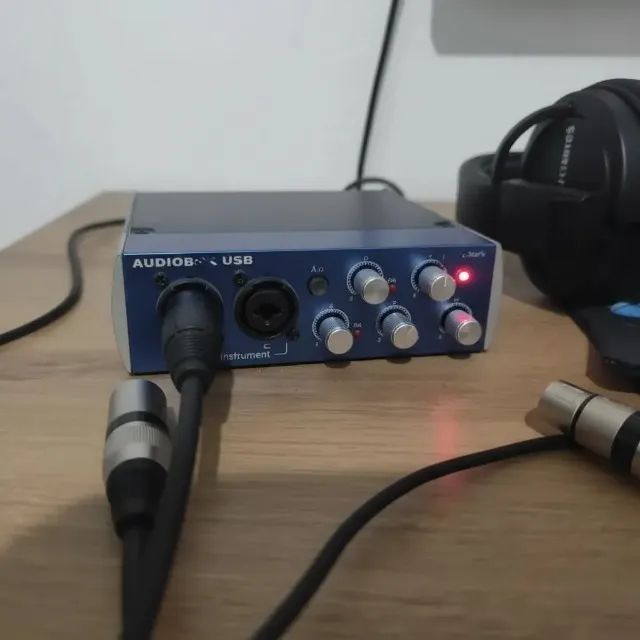 Interface De Áudio Presonus Audiobox Usb Usb Blue (Usado) - Foto 2
