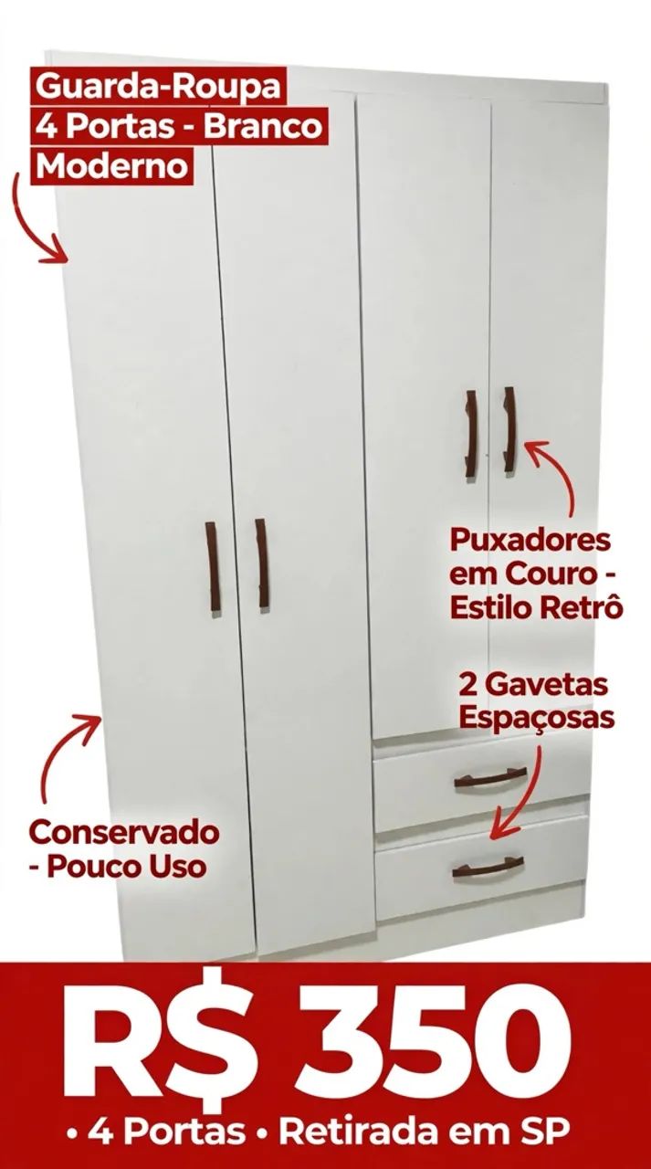 Guarda roupa solteiro  - Foto 4