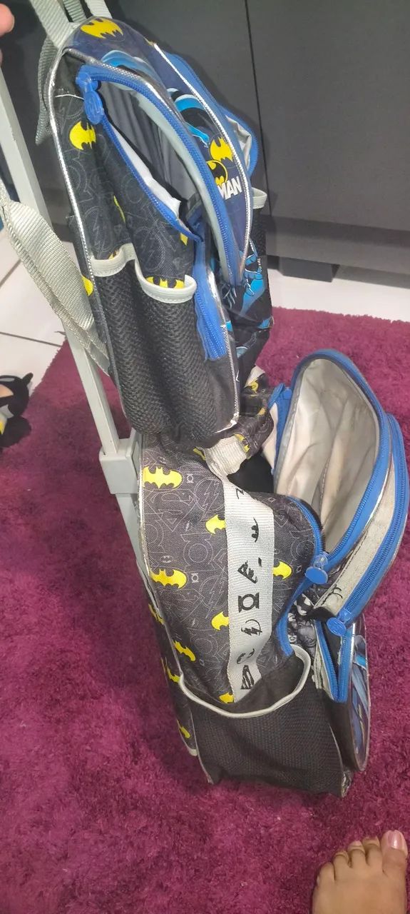 Bolsa escolar + lancheira do Batman  - Foto 2