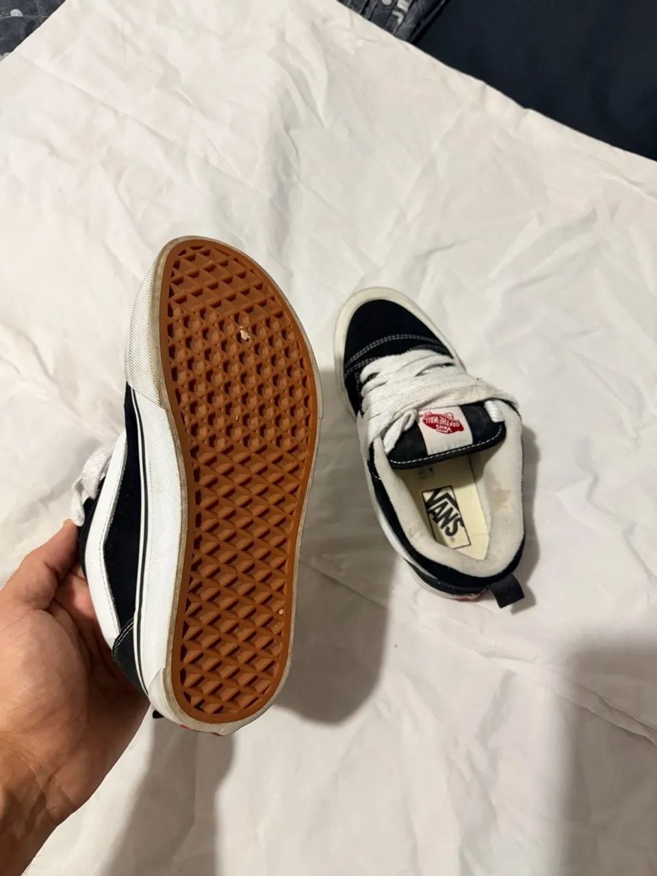 Tênis Vans Preto e Branco - Foto 3