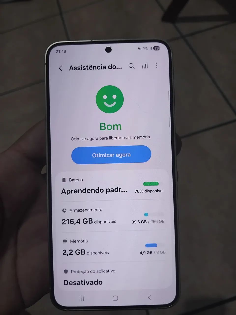 S24 normal 256gb leia bem - Foto 5