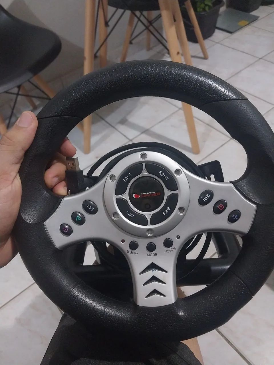 Volante ps2 e usb - Foto 4