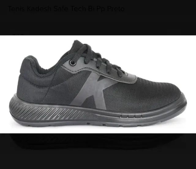 Tenis Kadesh Safe Tech Bi Pp Preto 