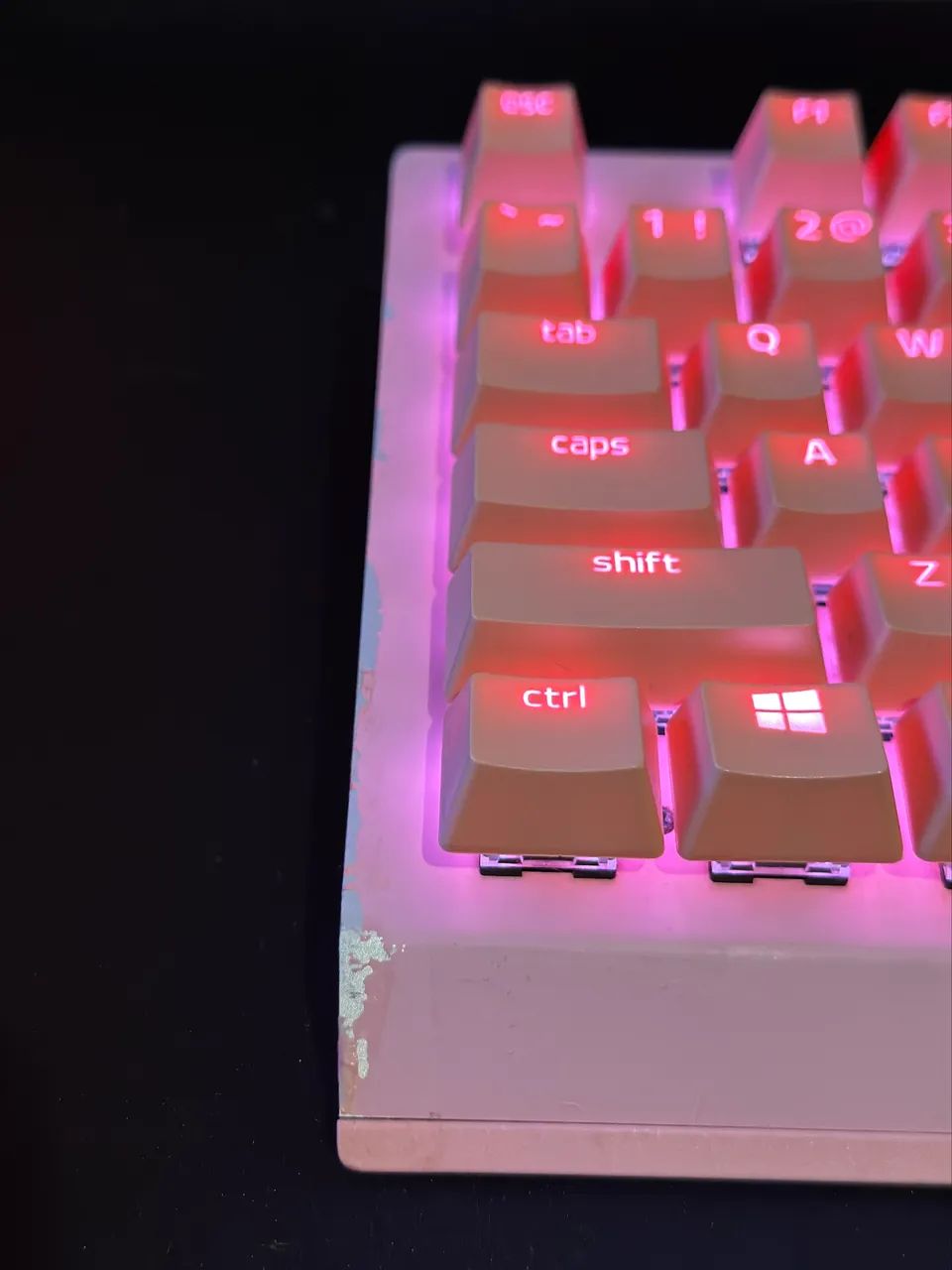 Teclado Razer Blackwidow V3 Quartz Rosa - Foto 5