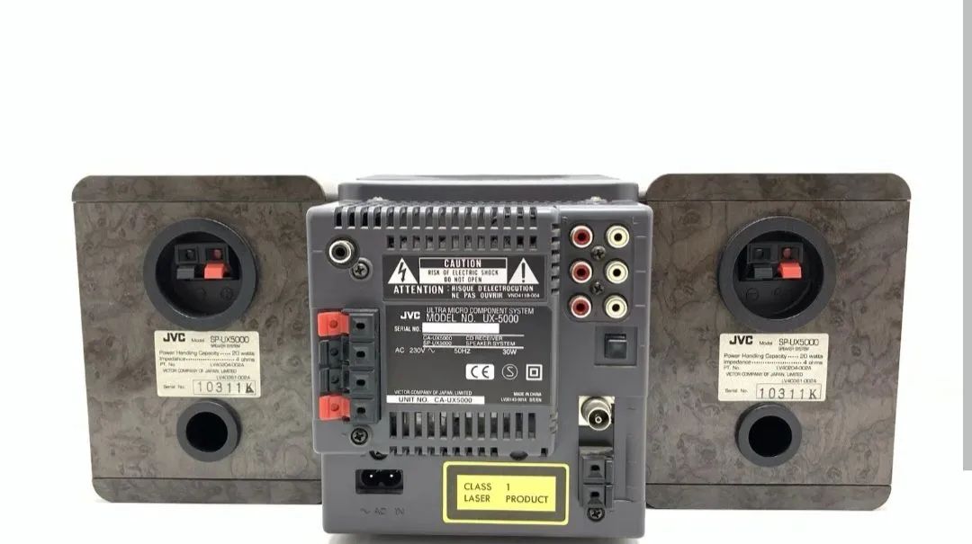 Micro system jvc ux5000 funcionando  - Foto 3