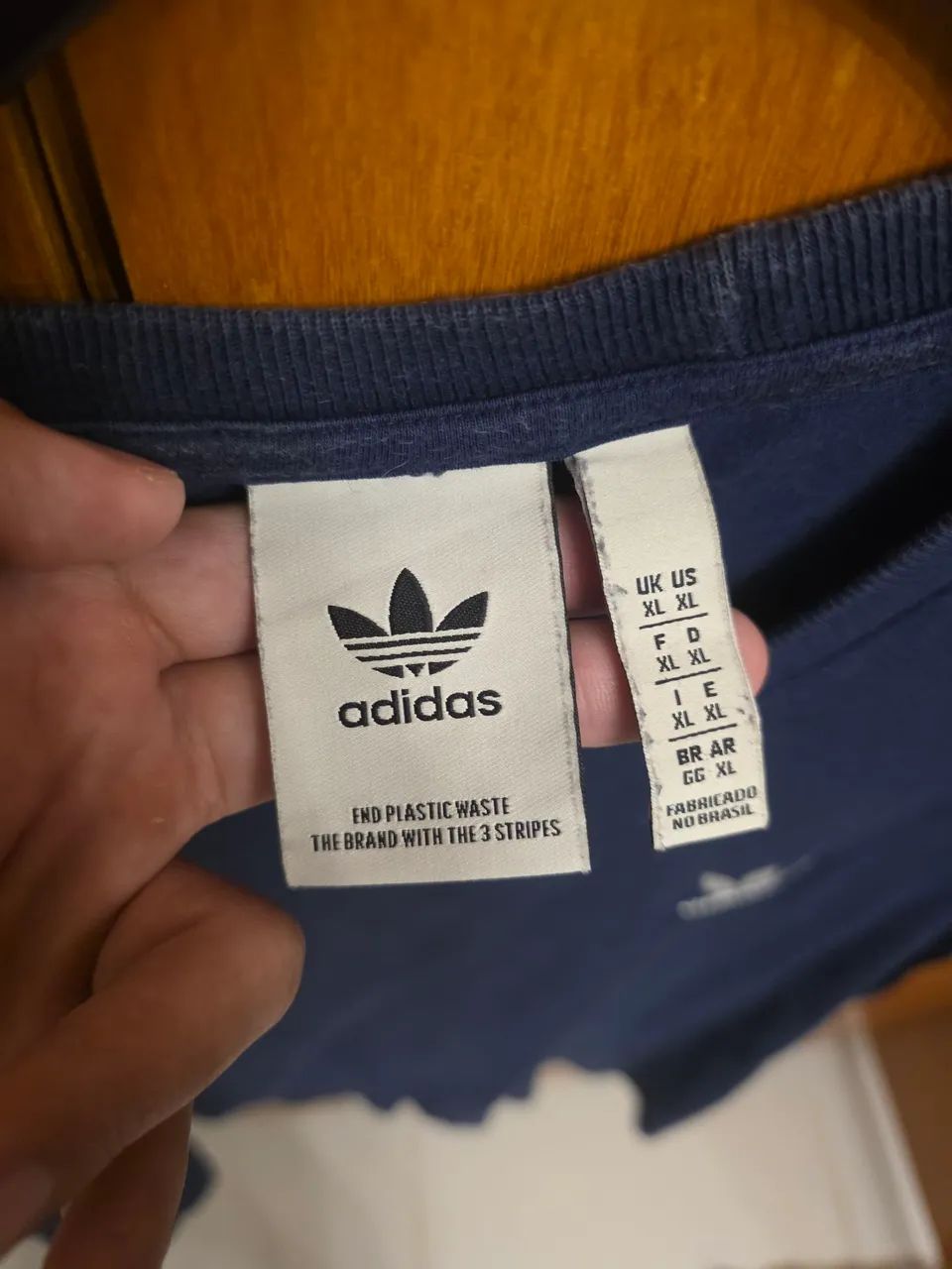 Camiseta Adidas Azul - Foto 2