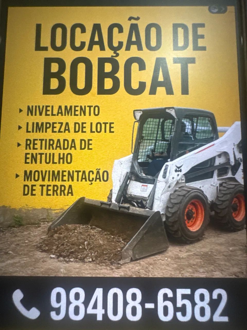 Diária e hora BobCat