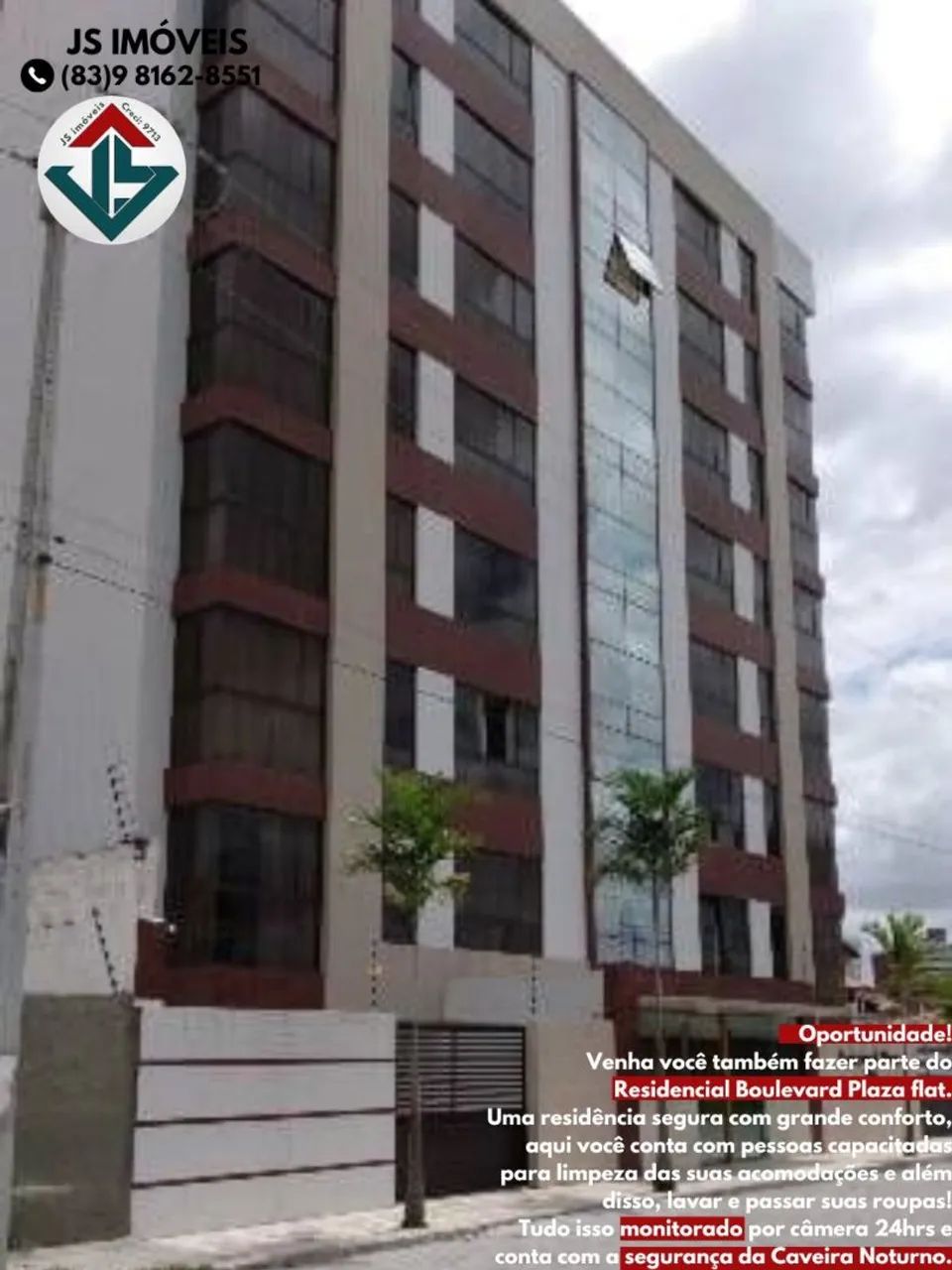 O flat 5 estrelas de campina grande