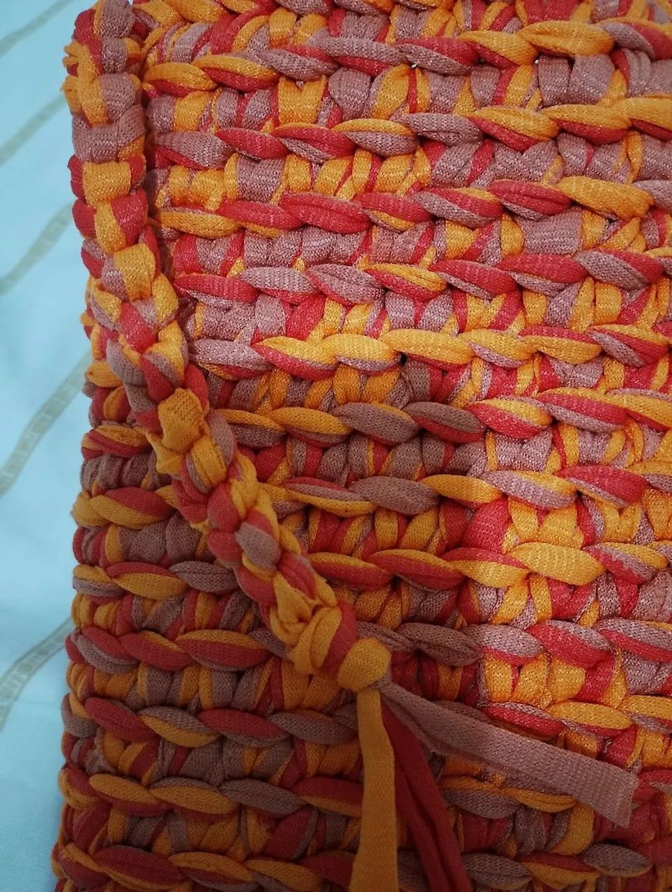 Bolsa casual crochê todas as cores - Foto 2