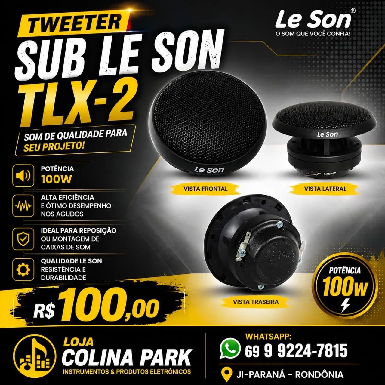 Tweeter  Sub Le Son TLX 2