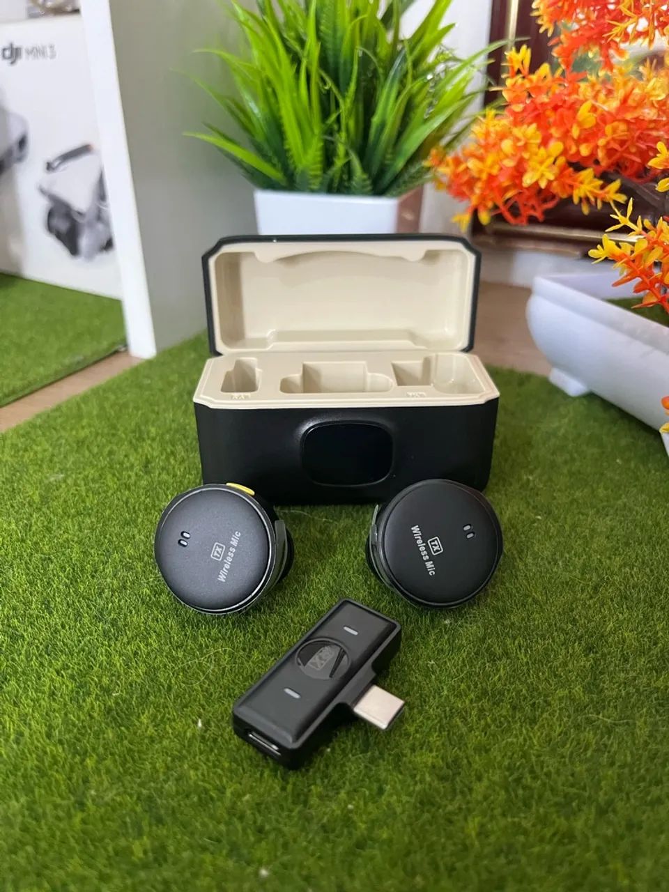 ? Microfone de Lapela Duplo Sem Fio ? - Foto 3