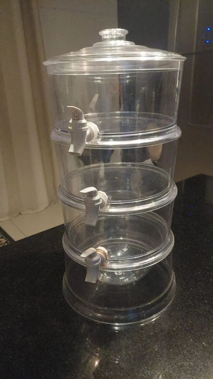 Dispenser Acrílico 3 Divisórias