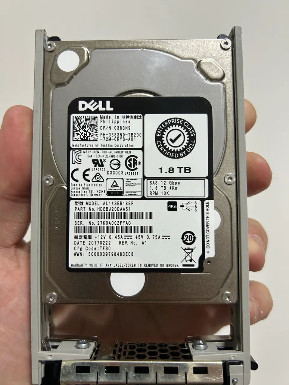 HD SAS 1.8Tb Servidor  - Foto 2